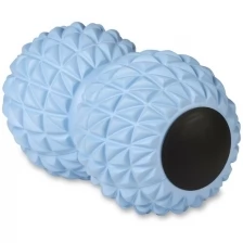 Мячик массажный двойной для йоги INDIGOIN269Розовый18*10 см