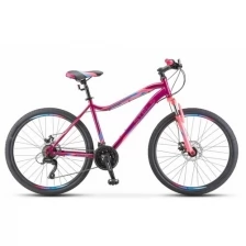 Велосипед "STELS Miss-5000 D -16" -21г. V020 (вишневый-розовый)