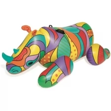 Bestway Надувная игрушка для плавания Носорог Рино - Поп-Арт 201*102 см 41116
